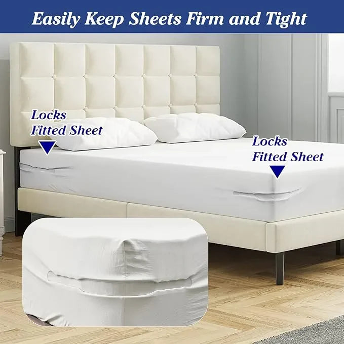 SheetLock - Durable Sheet Stabilizer | Bedspread Holders (Pack of 1)